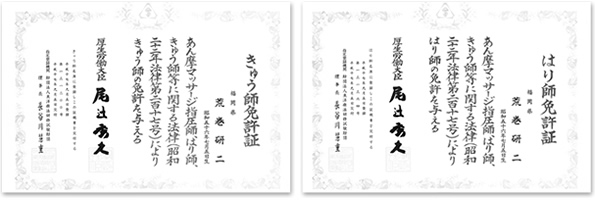 免許証